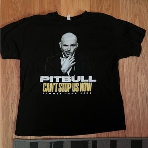 pitbull shirt bought at concert